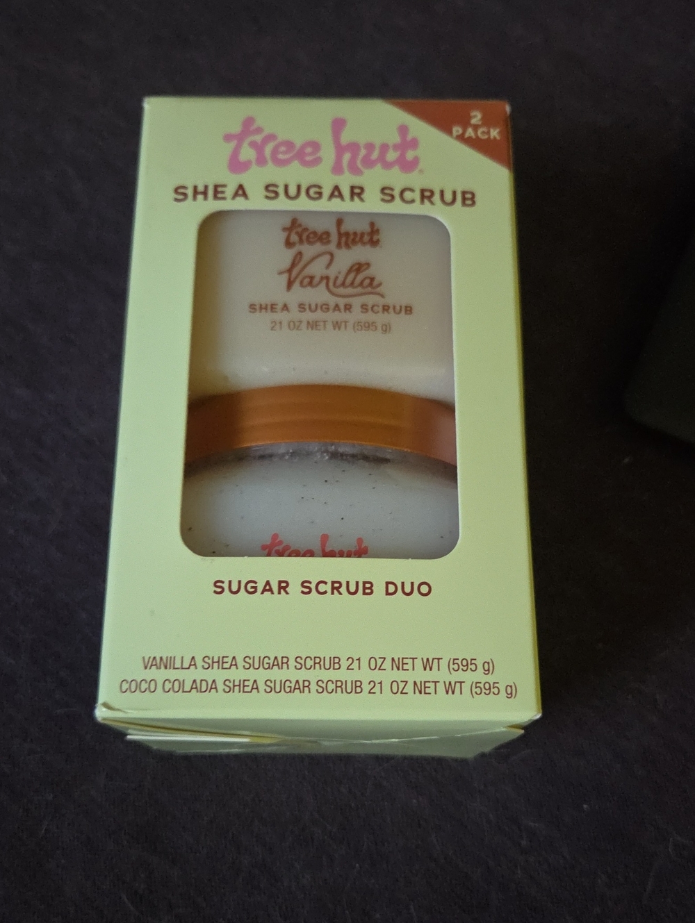 Tree Hut Shea Sugar Scrub Duo 2 Pack Vanilla Shea Sugar Scrub Duo - Cream
